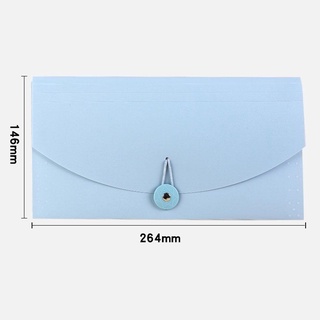 YNATURAL 13 Pockets Plastic Expanding File Folder Business Document Organizer