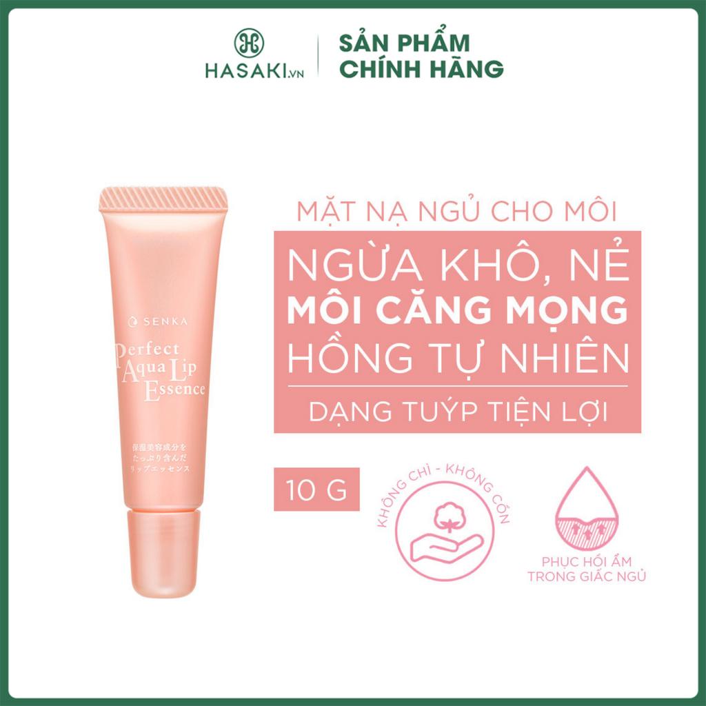 Tinh Chất Dưỡng Môi Senka Cấp Ẩm & Ngừa Khô, Nẻ Môi 10g