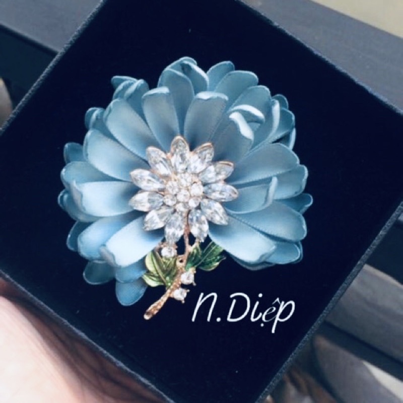 Hoa cài áo - nhiều màu -fullbox