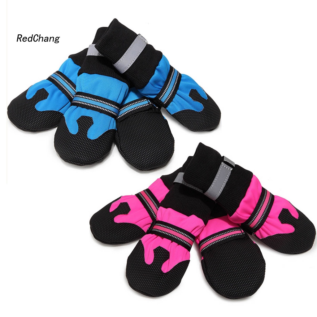 Rc ~ Giày Bốt Cho Chó Cưng Không Có Tiếng Kêu