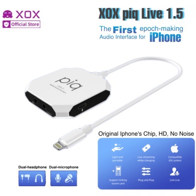 Dây live stream Stereo otg cho iphone và android