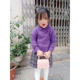 Chân váy dạ cho bé gái