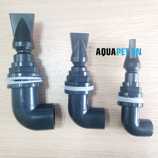 Bộ mỏ vịt phi 20,25,32 lắp ống cứng bể cá