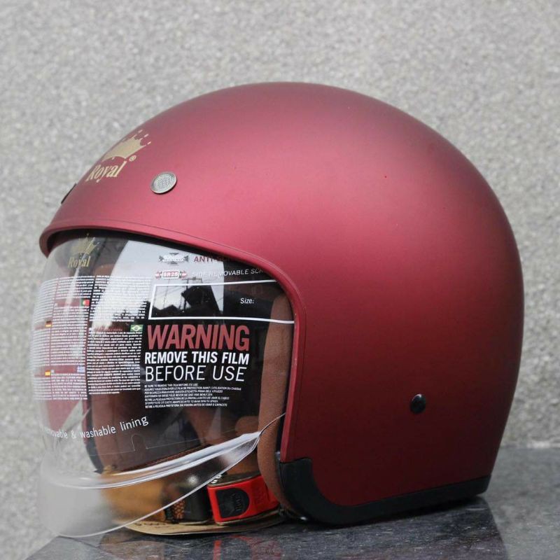 Mũ Royal M139 royal-Mũ bảo hiểm 3/4 dấu kính chính hãng