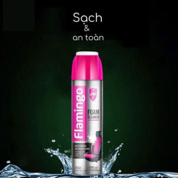Bình Vệ Sinh Ghế Da - Nội Thất Ô Tô Flamingo F002 650ml