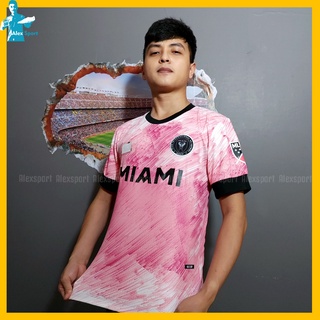 Bộ Quần Áo Bóng Đá CLB MIAMI màu Hồng - Alex Sport