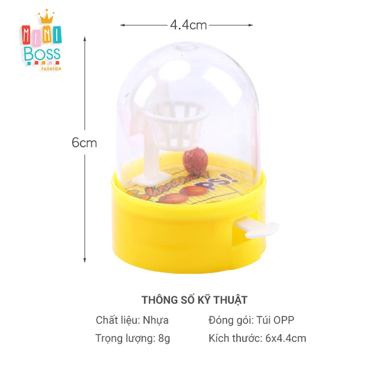 Đồ chơi bóng rổ mini Boss | Đồ chơi mini cho bóng vào rổ thú vị cho bé