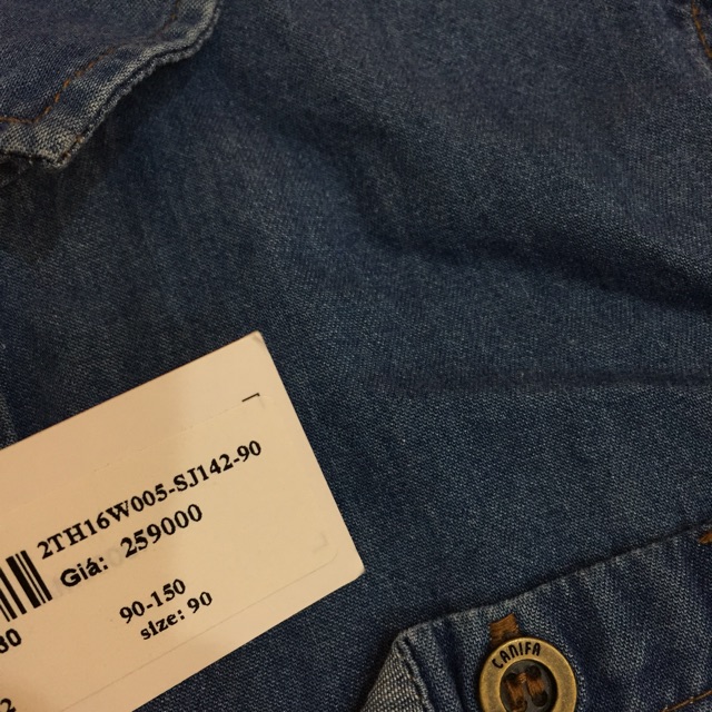 Áo sơ mi bé trai Canifa