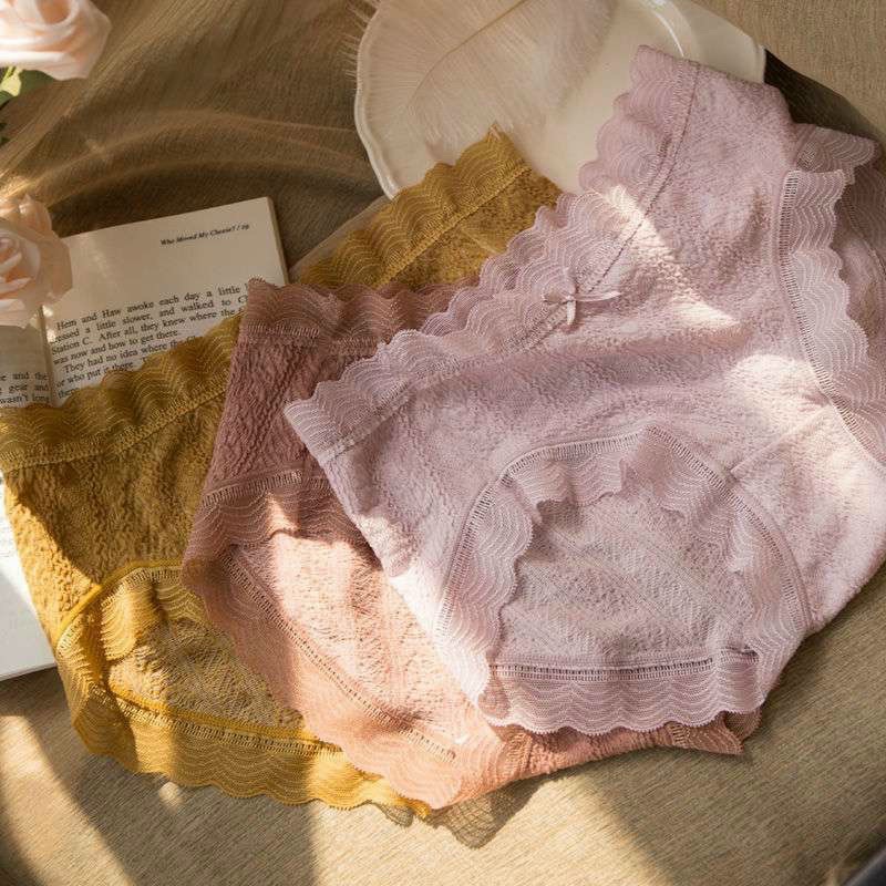 BÁN SỈ SÉT 10 QUẦN LÓT REN NƠ M2012 CHO NỮ | BigBuy360 - bigbuy360.vn