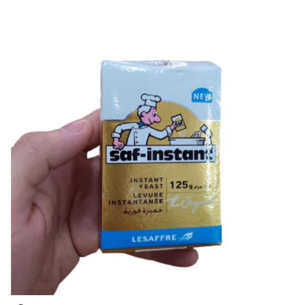 Men khô bánh ngọt Instant Saf vàng 125g