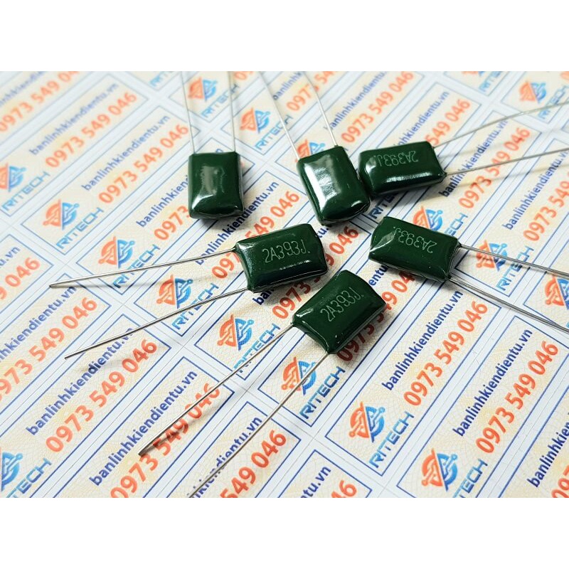 [Combo 20 chiếc] 2A393J Tụ Mica 100V 0.039UF 39nF