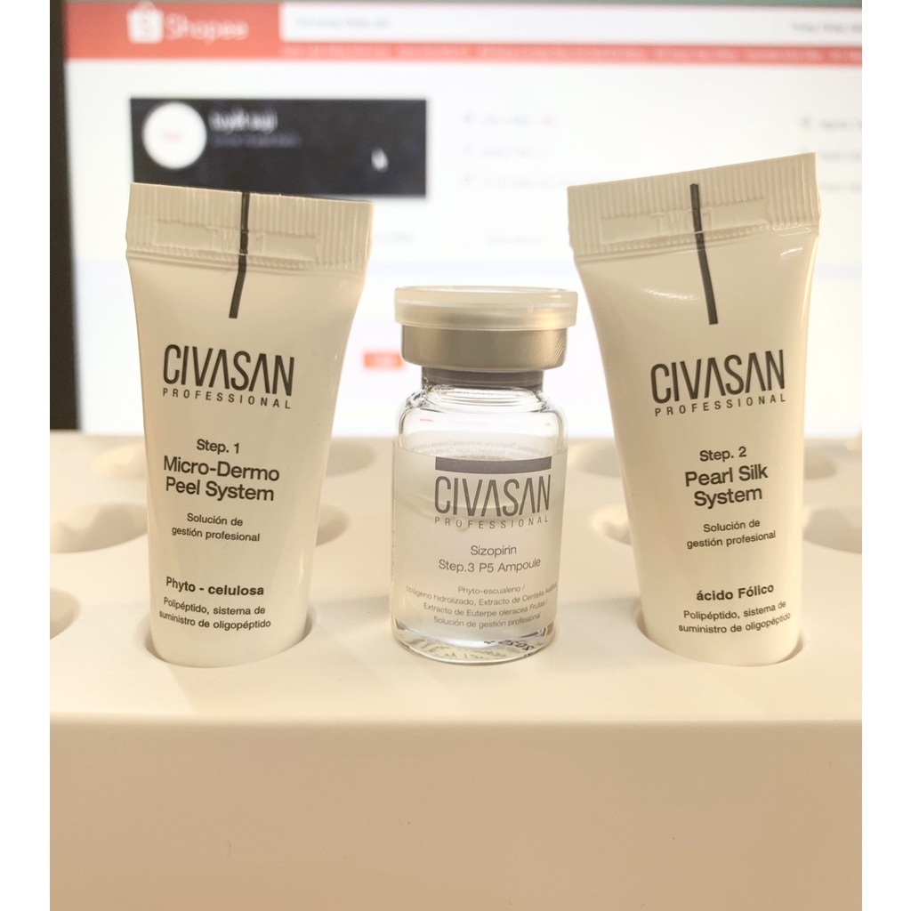Set Peel da Civasan Sizopirin Cellular DNA Treatment