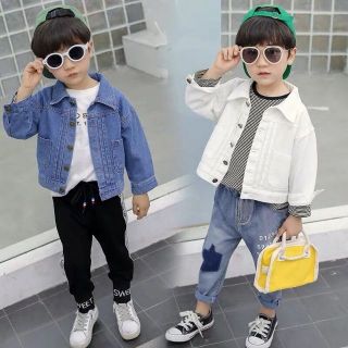 Áo khoác bò hình gấu