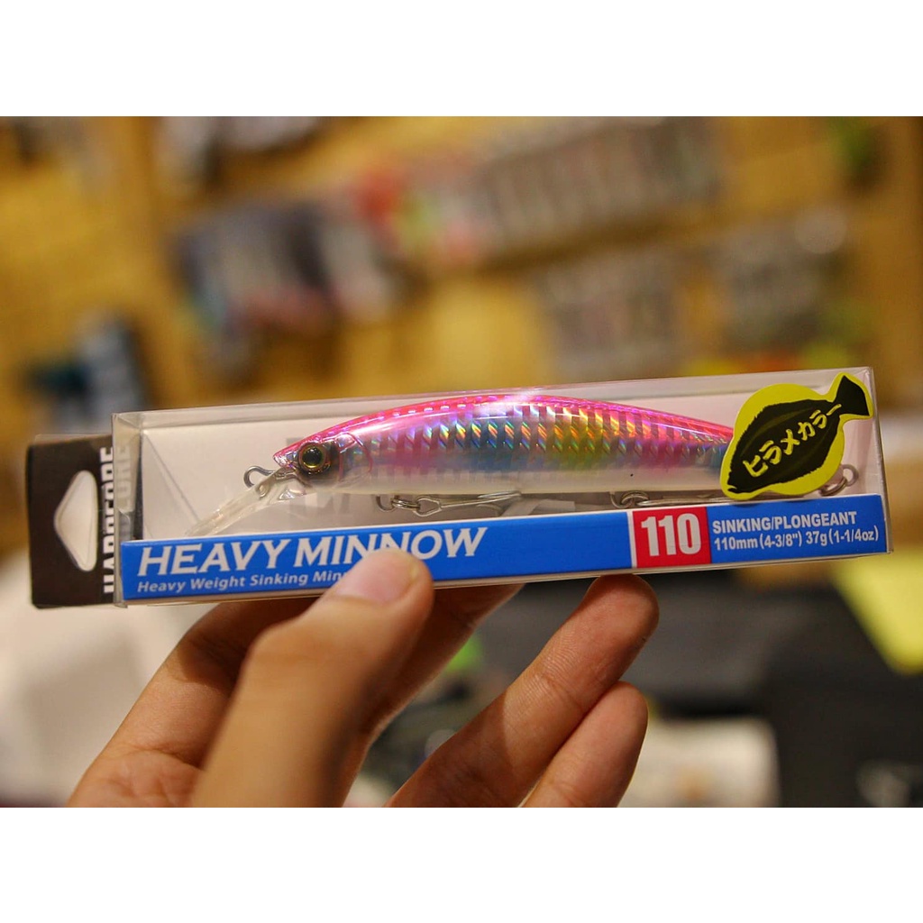Mồi Câu Cá Giả Lure Ghềnh DUEL HARDCORE HEAVY MINNOW 110S