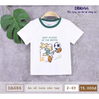 Aó phông bé trai dokma 2-6t
