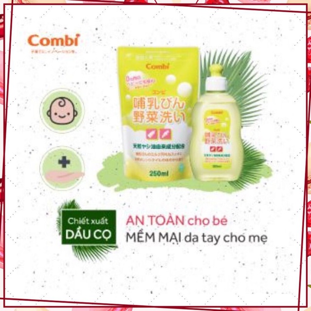 Nước rửa bình chai/ túi Combi