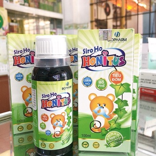 Siro Ho Honitus giảm ho bổ phế long đờm