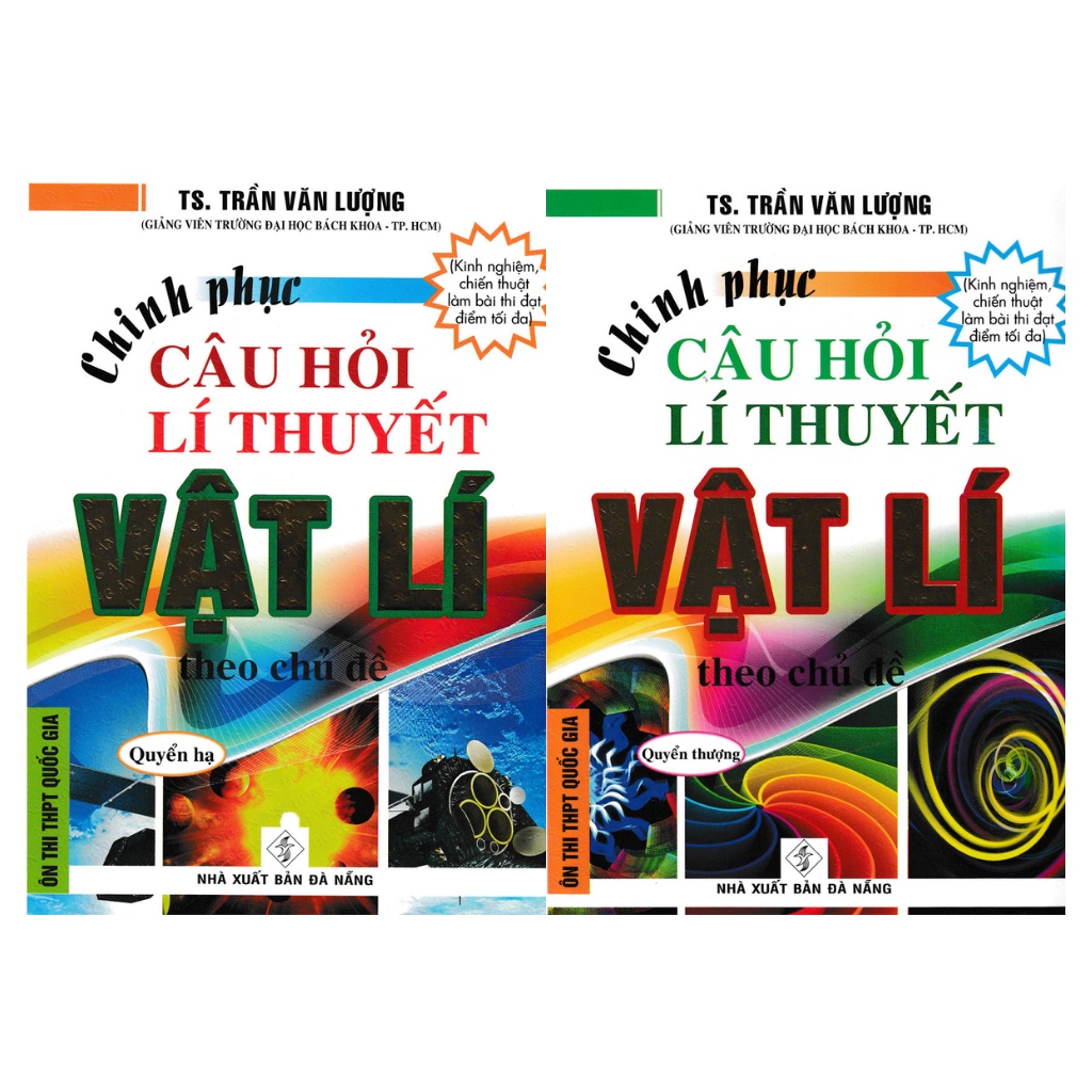 Sách - Combo Chinh Phục Câu Hỏi Lí Thuyết Vật Lý Theo Chủ Đề (Bộ 2 Cuốn)