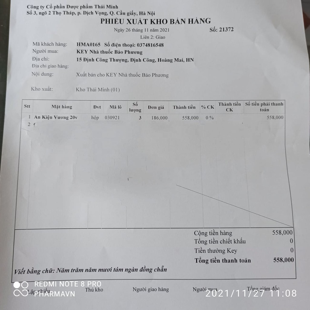 [chính hãng] AN KIỆN VƯƠNG – Hết đau mỏi khớp,tăng khả năng phục hồi khớp-Hộp 20v (mua 6h tặng 1h)