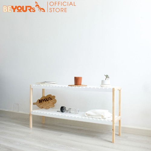 Kệ Đa Năng Bằng Gỗ BEYOURs Bench 2FL Để Sách Giày Dép Đựng Đồ Dễ Dàng Lắp Ráp Phòng Khách, Phòng Ngủ