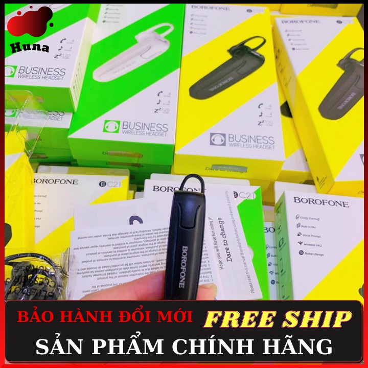 Tai Nghe Bluetooth Nhét Tai⚡️BOROFONE BC21 ✔Tiện Lợi ✔Dung Lượng Pin Trâu Nghe Nhạc Liên Tục 4 Giờ [BẢO HÀNH ĐỔI MỚI] | BigBuy360 - bigbuy360.vn