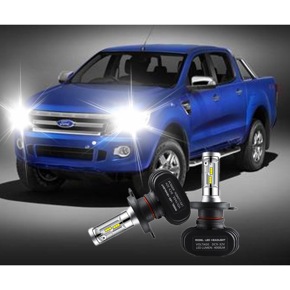 Bóng đèn LED HeadLight H4 cho Ford Ranger (T6), năm 2012 - Hiện tại TRẮNG