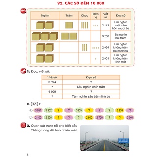 Sách - TOÁN 3 - Bình Minh (Tập 2)