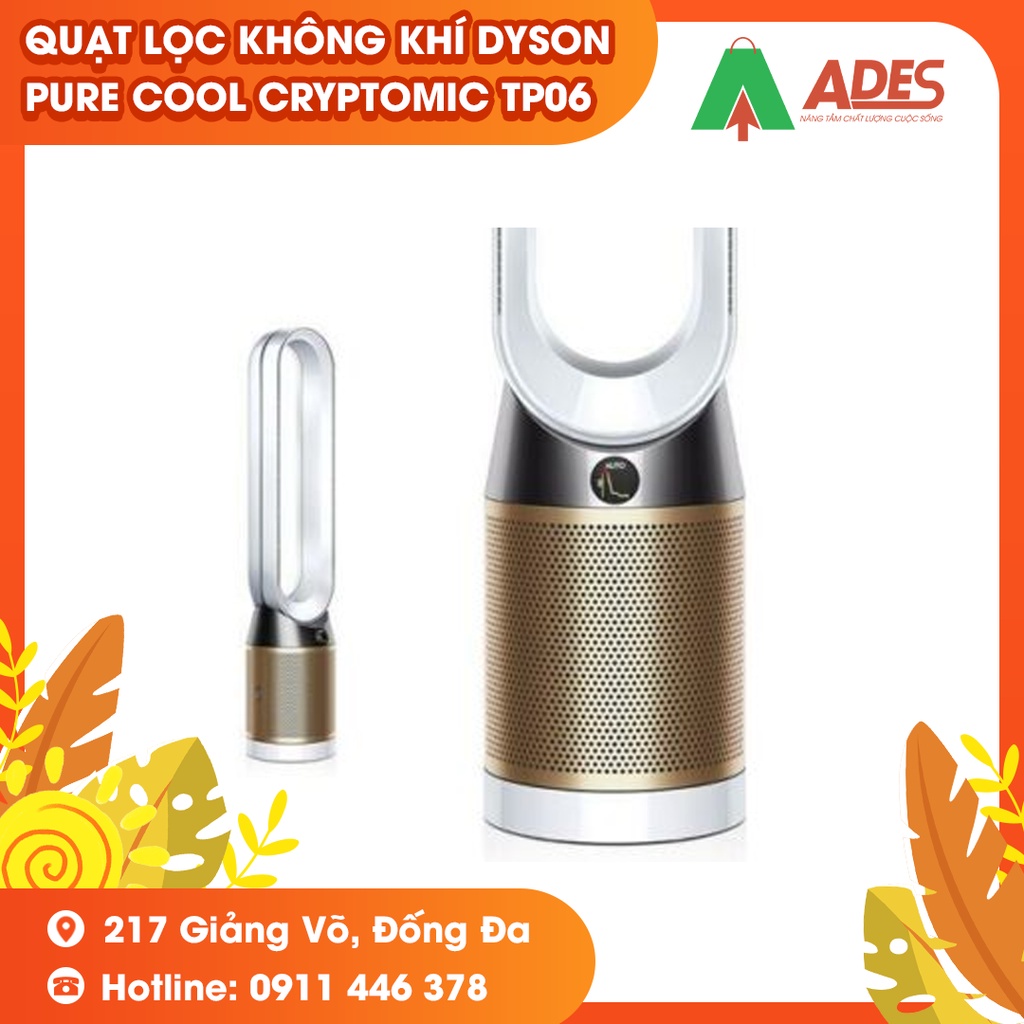 [Mã 154ELSALE2 giảm 7% đơn 300K] Quạt lọc không khí DYSON PURE COOL CRYPTOMIC TP06 - NEW HOT 2022