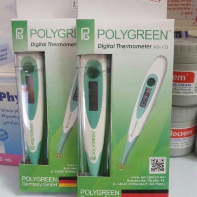 Nhiệt kế điện tử đầu mềm Polygreen - Nhà thuốc Nhật Thành