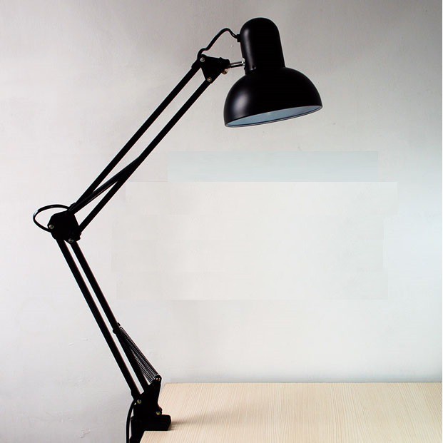 ĐÈN KẸP BÀN HỌC KỸ SƯ PIXAR CAO 95CM CAO CẤP | CHÓA ĐÈN 16CM