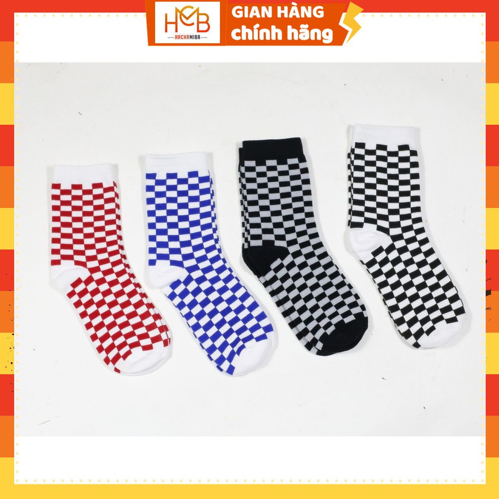 Vớ Van Unisex Size 37-41 | Tất Caro Checker Board Van