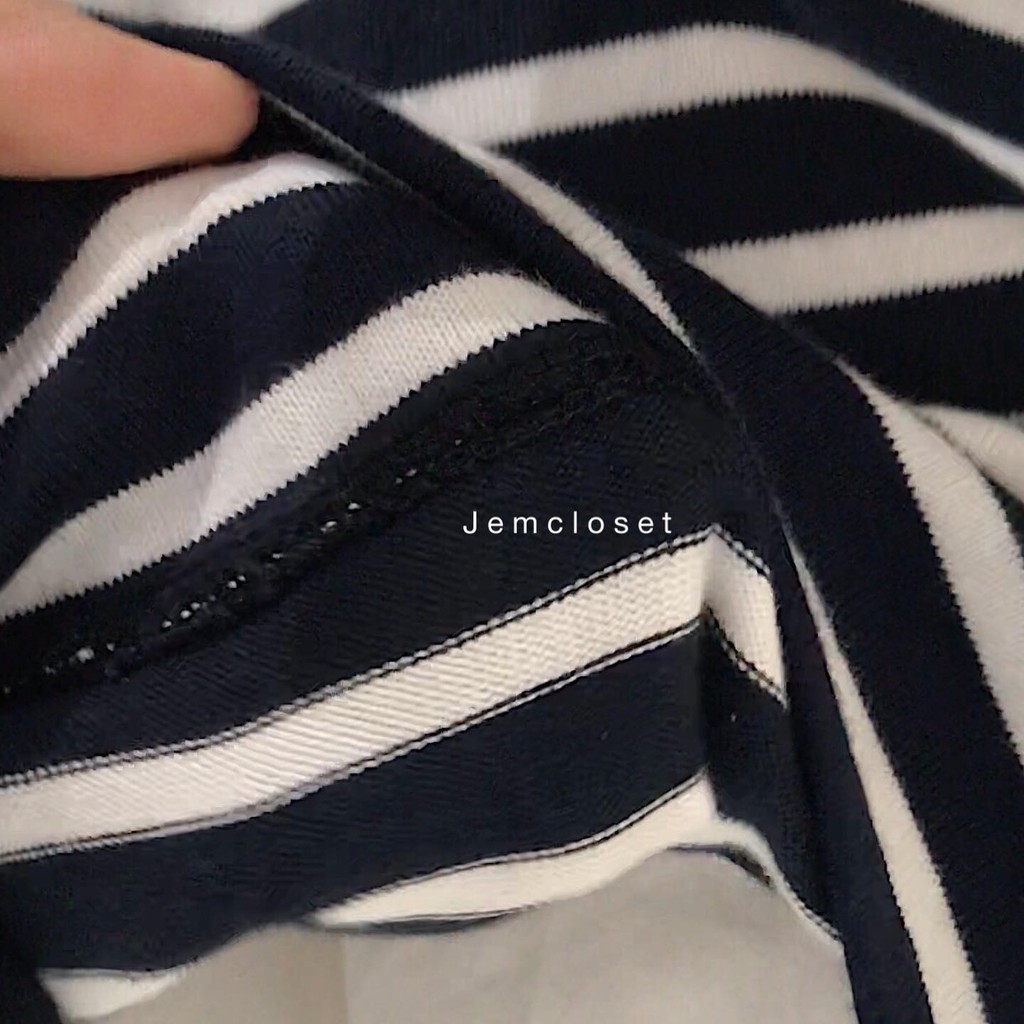 Áo Sweater Nữ Form Rộng Kẻ Sọc Dài Tay Cổ Tròn Phong Cách Hàn Quốc SENSE-2551 ( Jem closet ) | BigBuy360 - bigbuy360.vn