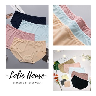 Quần lót thun lạnh trơn màu - Quần chip không viền - Lolie House - QL2