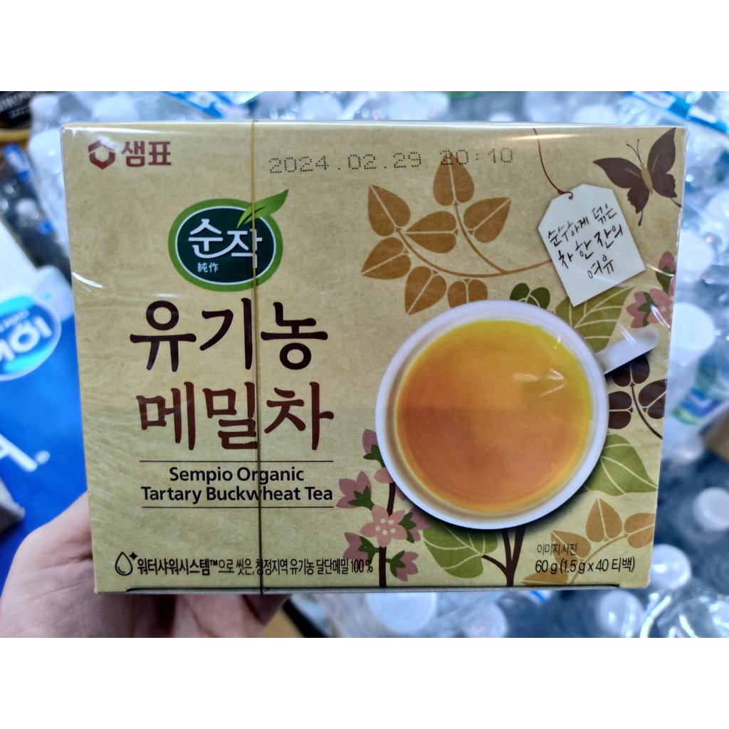 Trà kiều mạch hữu cơ hàn quốc - 유기농 메밀차
