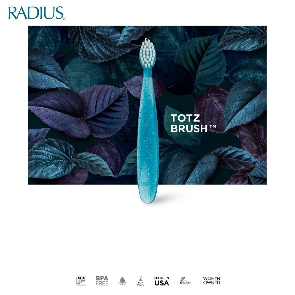 Bàn Chải Siêu Mềm RADIUS Cho Bé Từ 18 tháng TOTZ BRUSH