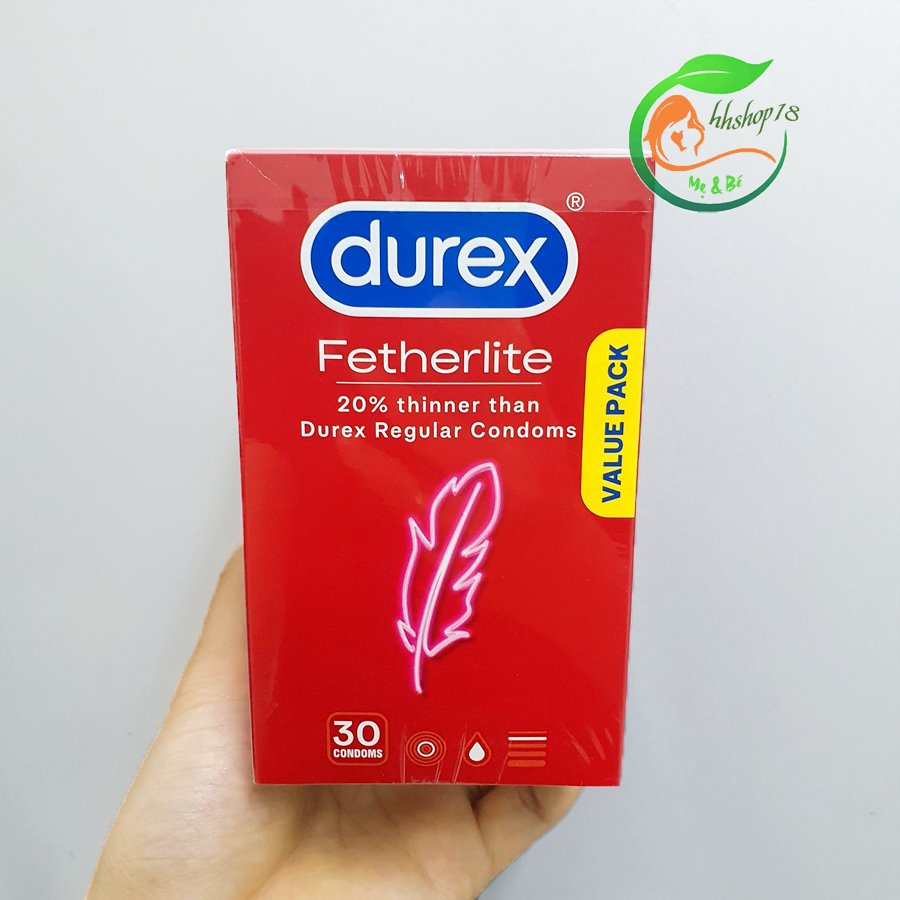 Bao cao su Durex Úc mới