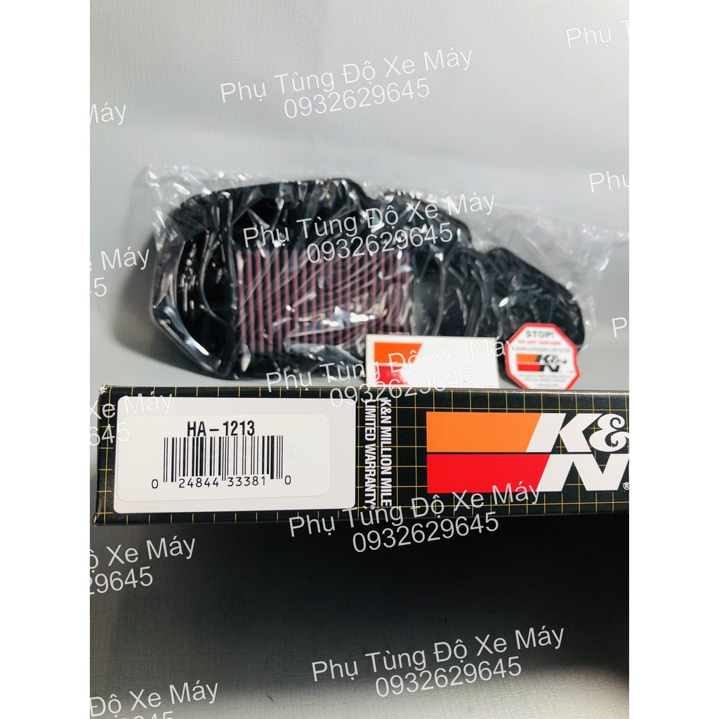 Lộc gió K&N Vario  - Hàng chính hãng K&N