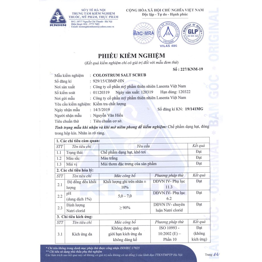 MUỐI TẮM LOẠI BỎ MỤN LƯNG, VIÊM NANG LÔNG KẾT HỢP TẨY TẾ BÀO DA CHẾT BODY LASENTA - TINH CHẤT SỮA NON 200GR