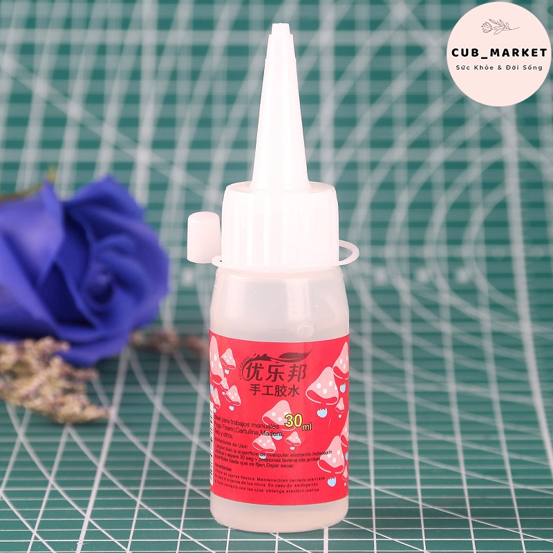 Keo dán vải, len sợi, đồ thủ công... - Keo siliglue 30ml