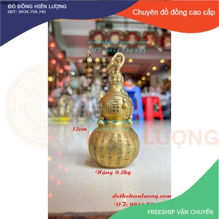 Hồ lô bách phúc bằng đồng cỡ bé - hồ lô phong thủy bằng đồng