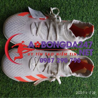Giày Adidas predator II (trắng cam)
