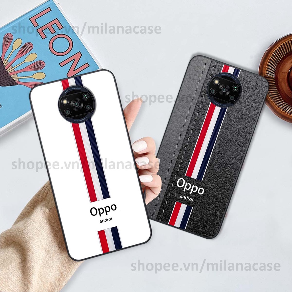 Ốp Xiaomi Poco X3 / Poco X3 Pro in giả da phong cách thể thao, cá tính, thời trang