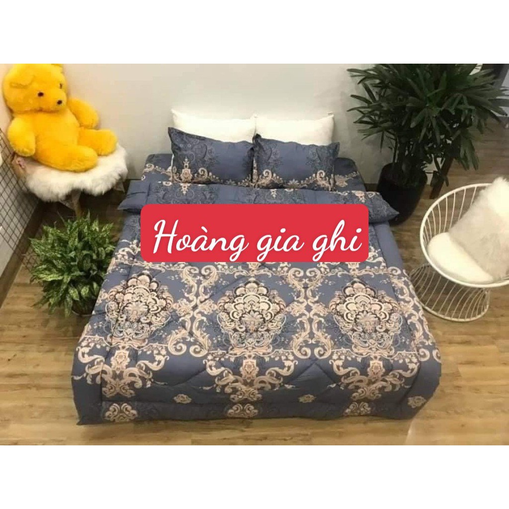 Chăn Phao Trần Bông Dày 1m8x2m,Chăn Đắp Mùa Đông,Có Chọn Mẫu,mẫu hoàng gia ghi