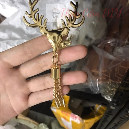 Mác hươu tua rua- Phụ Kiện Làm Túi, Phụ Kiện Handmade
