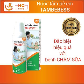 Nước tắm trẻ em thảo dược ngừa rôm sẩy - tambebe ss tăng cường sức khỏe, hết mụn nhọt