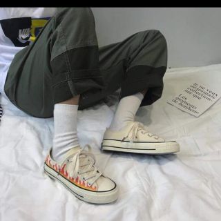 Converse 3 màu ... có cao cổ. sẵn sz 37 màu đen