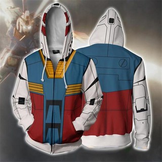 Áo khoác nỉ anime RX 78 Gundam