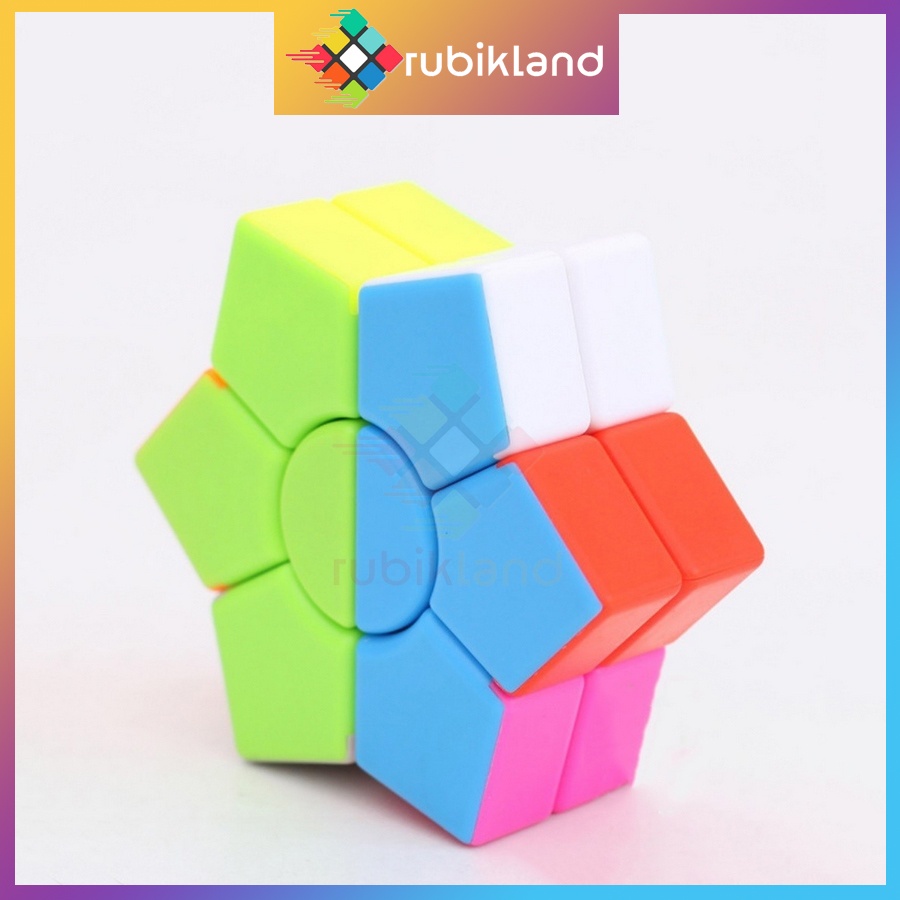 Rubik Biến Thể 2-Layer Super Square-1 Star Stickerless Rubic Đồ Chơi Trí Tuệ Trẻ Em