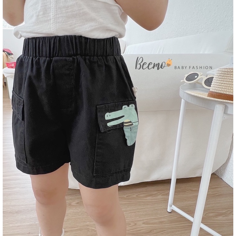 Quần short kaki cá sấu bé trai-MS61