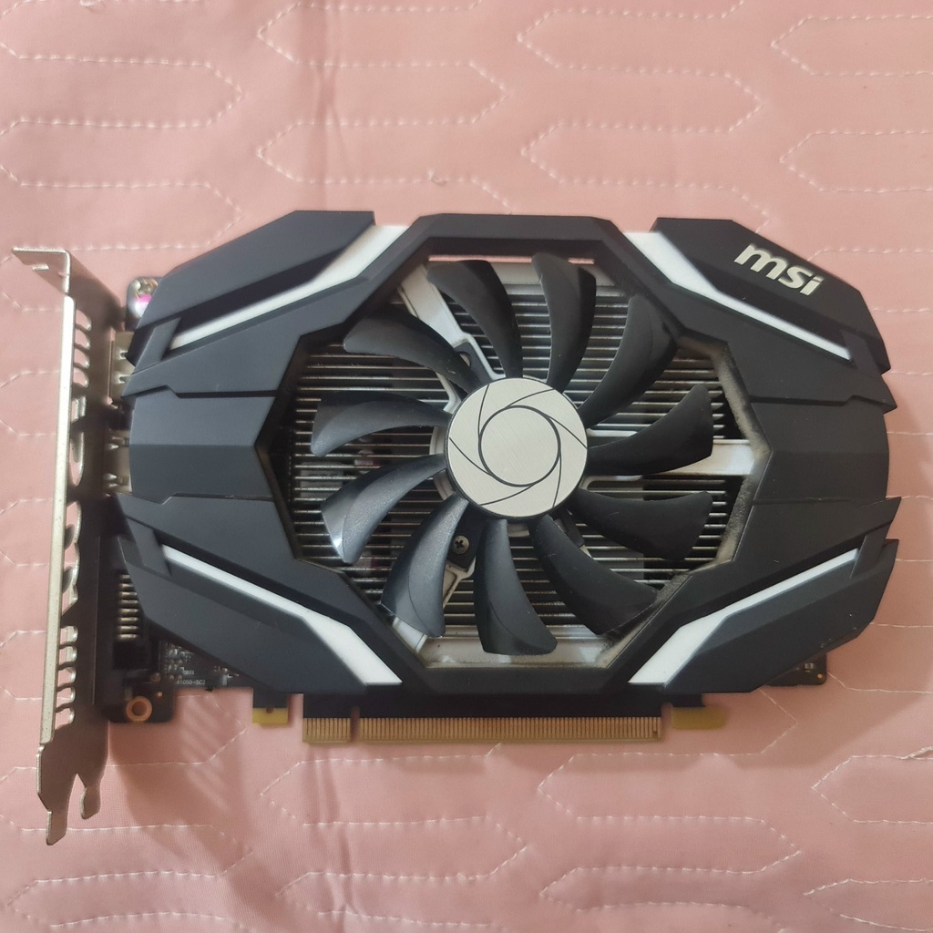 Card đồ họa MSI GTX 1050 OC 2GB DDR5 128 Bit 1Fan - Đẹp như mới - Chiến mượt LMHT, CSGO, FFO4, PUBG
